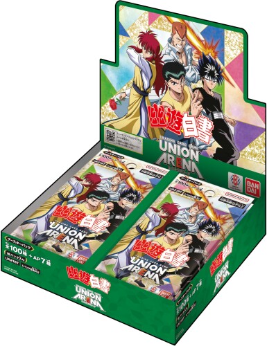 バンダイ (BANDAI) UNION ARENA ブースターパック 幽遊白書(BOX)16パック入画像