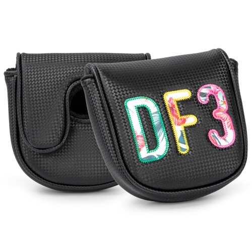 楽天市場】【送料無料】ゴルフパターカバー DF3 マレットパター
