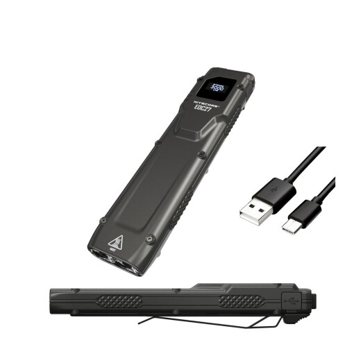 Nitecore EDC27 デイリーキャリー申し受ける式懐中照明ランプ - 3000lm エコ検知器USB-C申し受ける有線テレビ付き添い人