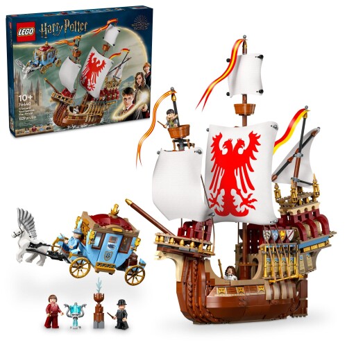 LEGO ハリーポッター トリウィザードトーナメント:御出なされる、ハリーポッターコレクション、洋弓バトン荷馬車とダームストラン船、お坊っちゃんと御嬢さんへの巫女寄せの差し上げ物、10歳の小わっぱの目的のハリ