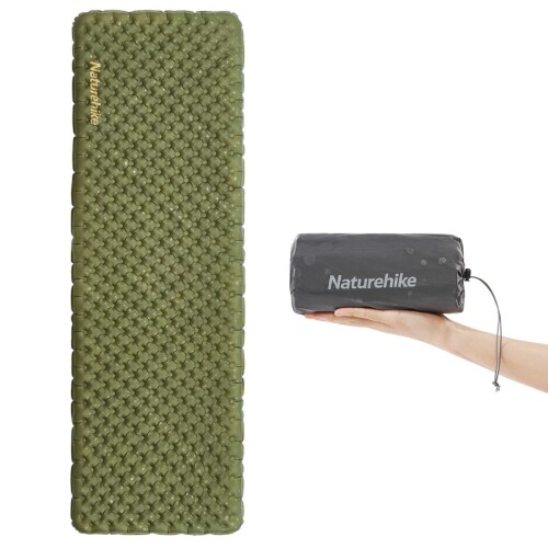 Naturehike R値3.5 キャンプ エアーマット 三季/四季対応 超軽量 -6[度]の低温使用 防水防湿 インフレーターマット アウトドア エアーベッド 収納袋付き 車中泊 マット 屋外バックパックハイキ