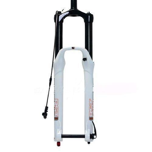 RST ROGUE TRL 27.5\"+ DH/FR/AM Fork 120粍 1-1/8\""-1.5\"" Remote Lockout, White #ACH1194-self"