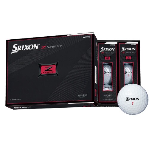ダンロップ ゴルフどんぶり鉢 SRIXON Z-STAR XV 2021年模範例 1十二(12個入り口・入口) 白いこと SNZSXV7WH ゴルフ-スポーツ・アウトドア-ボール