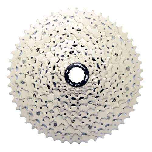 SunRace CSMS3 Wide Ratio Cassette 11-51T, 10 Speed, Silver, XTE2193｜カラーズストア 13,655円