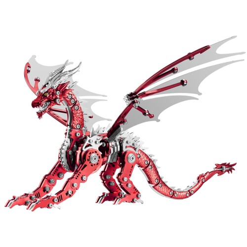 LONGPIN 立体金属ドラゴンパズル 大人用3Dモデル組立キット｜インテリア雑貨/オフィス装飾/ギフト対応｜機械工学デザイン（あかいろ）｜カラーズストア 8,656円