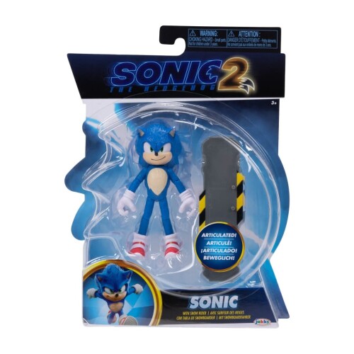 ソニックザヘッジホッグ2 ザムービー 4インチ 可動式アクションフィギュアコレクション (ソニック) 10,401円