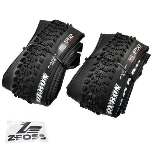 ゼオス ステッカー マクシス REKON M349RU MTB 折りたたみタイア TR EXO 27.5x2.4 タイア2本 MX2543-ZEO