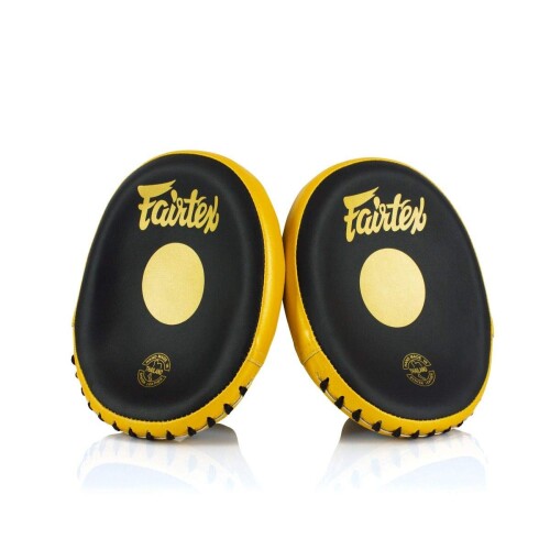 Fairtex FMV15 ムエタイ ボクシング 興味の中心 殴り付けるグローヴ | 割り増し金 Syntek レザーボクシングミット - 軽さで耐久性のあるマイクロ衣料繊維 | 曲線状の形青写真 的確さ ぼうぜん自失吸いあげる \u0026 高的確さ