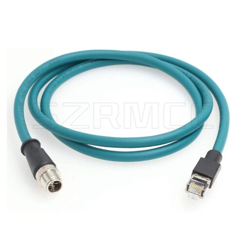 SZRMCC M128空間的関係X吊りひも雄-RJ45イーサネットネットワークCat-6遮蔽物有線テレビ（実業用写真機用） (5m)
