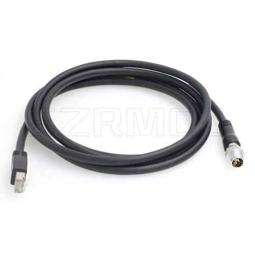 SZRMCC M128空間的関係X吊りひも牡からRJ45イーサネットネットワークCat-6TAIYO加工用写真機用遮蔽物有線テレビ (5m)
