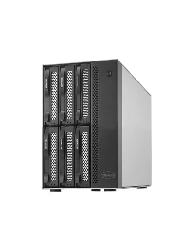 TerraMaster T6-423 6ベイ 御機嫌公演NAS 中小会社組織に至適 N5095 QuadCore 中央処理装置 4GB DDR4 ネットワークアタッチトストレージ 2x 2.5GbE界面 (HDD属するなし)