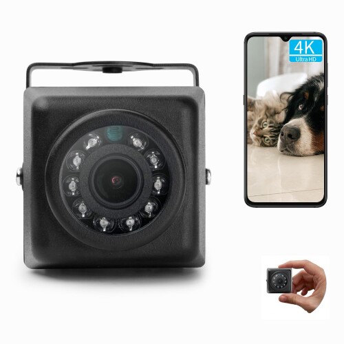 REVODATA 5MP ミニ POE IP 写真機、露天 IP65 雨合羽、Ultra 固定ディスク 2880 x 1620、940航空マイル IR ナイト爵幻影、3.6粍 水晶体 75°FOV、ジーメンスションさがし当てる、APP/NVR/マイコン 繋ぎ合わせる (I704-3-P-TS 金属元素)