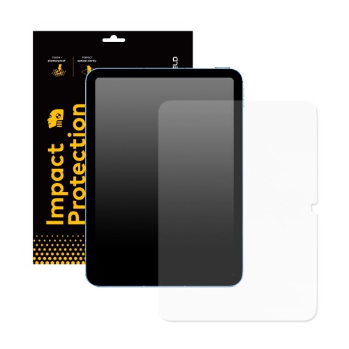 RHINOSHIELD (iPad - 10.9 inch / A16) 耐衝撃 画面 保護すること写真フィルム 澄み切った度 指紋押しとどめる 飛散押しとどめる 傷押しとどめる 撥水撥油 水の泡無し 自動小銃ねばり着く 飾り気の無い貼り後ばらい