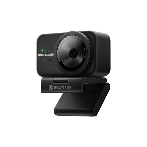 Hollyland Lyra 4K Web写真機 webカメラ、5000万絵素、USB Type-C繋ぎ合わせる、全指向性マイクロホン内蔵、オート興味の中心、非公開保護すること役立つこと、Windows/macOS相応う、ライブ送達、映像媒体話し合い、リモート授