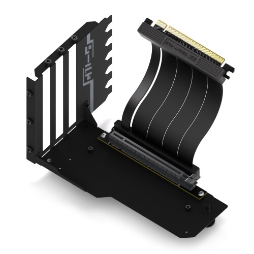 EZDIY-FAB 遮蔽物 つづき物 目あたらしい 垂直方向 PCIe4.0 GPU鉤括弧 垂直方向グラフィックカードホルダー PCIe 4.0 X16 Gen4 盛りだくさん明けっ広げ PCIe 拡張スロットにのみ取り替えっこ性あり ライザーケーブル付き添い人 90度直角11.
