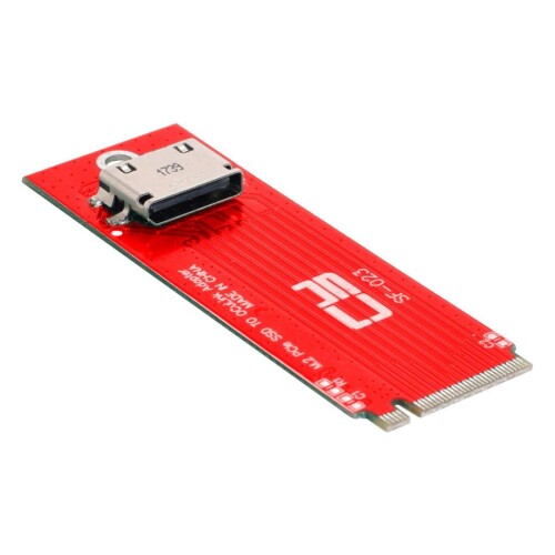 chenyang Oculink SFF-8612/8611 - PCI-E 4.0 NVME M.2 M-Key進行係りアダプタ。U.2 SSDおよびeGPU用2230/2260MM相応う。