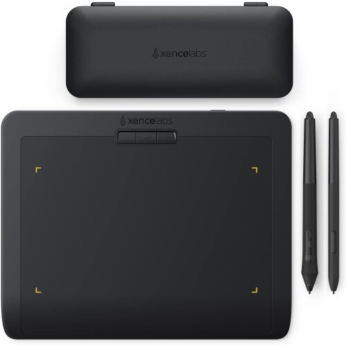 XENCELABS 書き込み経口避妊薬 Small 標準尺度 8in携帯型式 無線電話受け支える 板経口避妊薬 デジタルアートパッド 2類概念の大きさの書き込み 超薄型8粍 8192筆圧気泡管水準器 絵を描くこと面のアスペク