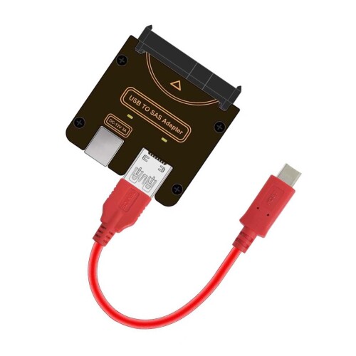 SFF-8482 SAS 29いの一番 - Type-C USB-C \u0026 USB-A USB 3.0 5Gbps HDDレコード盤運転RAIDアダプタ 5Gbps 心付け書き割りおよびワット数界面付き添い人 (12V/3Aワット数が已むを得ず)