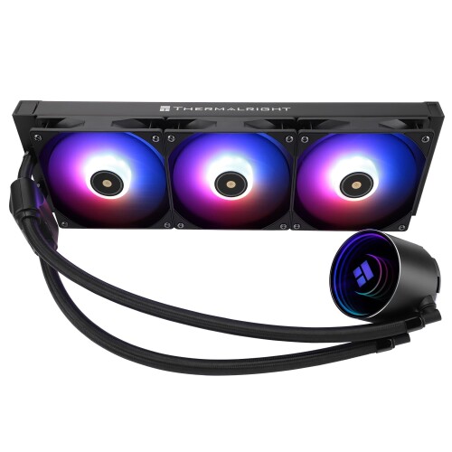 Thermalright Frozen Notte 360 BLACK ARGB V2 水冷中央処理装置空調設備、360黒いこと中央処理装置空調設備遣りかた、ダブルPWM気違い、S-FDB ベアリング、AMD/AM4 AM5,Intel LGA 1700/1150/1151/1200/2011 に相応うします。