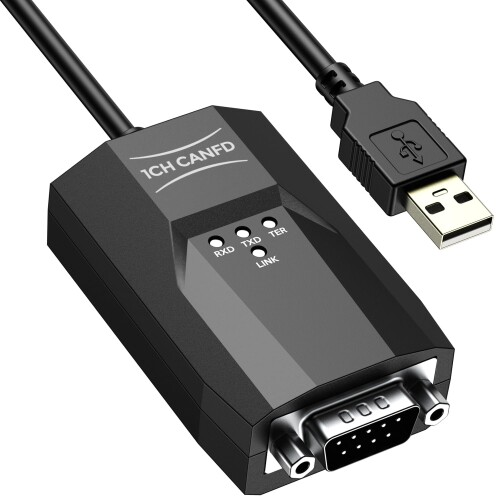 Pibiger USB TO CAN FD Converter Adapter Cable SavvyCANFD-C CAN Speed Up to 12Mbps USB2CAN USB2CANFD isolated Against USB Up to 2.5KV画像