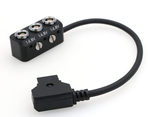 ZBLZGP D-Tap to Fischer 3ピン RSポート配電ボックス ARRI Alexa Mini用