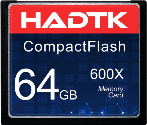 HADTK CompactFlash 64GB CF歌留多 600X パウダーコンパクト閃光電球 記憶装置歌留多 3年引き請ける