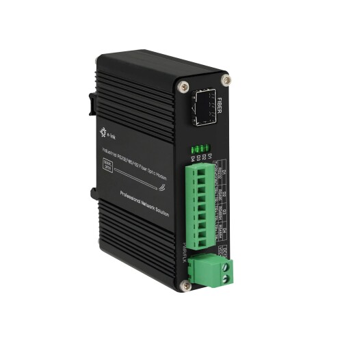 産業用シリアル光ファイバーモデム RS232/RS485/RS422変換 SFP 耐雷サージ保護 -40&deg;C~75&deg;C 広温域 DMX512 舞台照明制御｜カラーズストア2号店