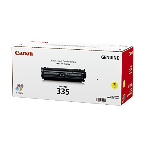 CANON トナーカートリッジ335 黄色 純然たる品