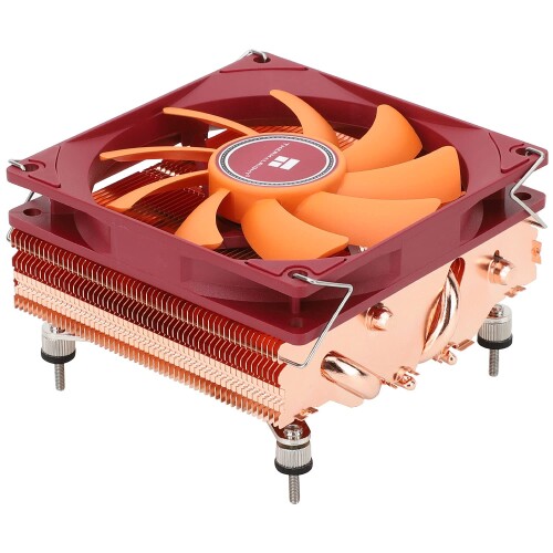 Thermalright AXP 90 X 47 FULL CPU風冷放熱器、下圧式純銅版放熱器、4本のAGHPホットパイプを含み、AMD/Intel 1150/1151/1155/1156/1200プラットフォームをサポートし、油圧軸受鋳造、PMWファン内蔵、取り