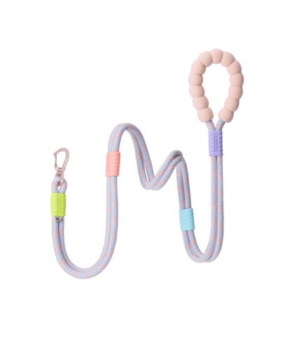 Maogoublue マシュマロリード MAX 大型犬用 プロ仕様 3WAY リード (150cm/耐荷重60kg) - 手持ち/肩掛け/腰掛け｜超耐久12mmコード｜軍用ナイロン製｜衝撃吸収グリップ｜引っ張り抑制｜トレーニン