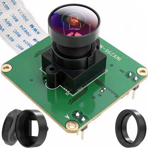 Raspberry Pi Mono Sensor Global Shutter Camera module gs camera module Support External Trigger 60fps 1456x1088 resolution for raspberry pi,Supports Rpi-Cam/Libcamera & External Trigger