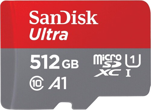 SanDisk SDSQUAC-512G-GN6MA 512GB Ultra MicroSDXC 150MB s SDアダプタ 黒いこと