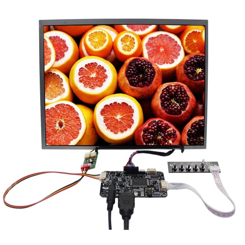 VSDISPLAY 12.1インチ 液晶パネル 1024x768 LVDS 20pin HD LCDコントローラー