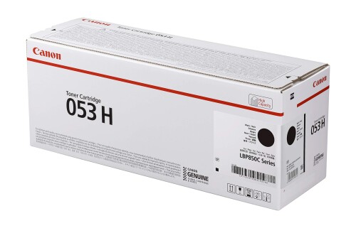 Canon トナーカートリッジ053H 黒いこと CRG-053HBLK