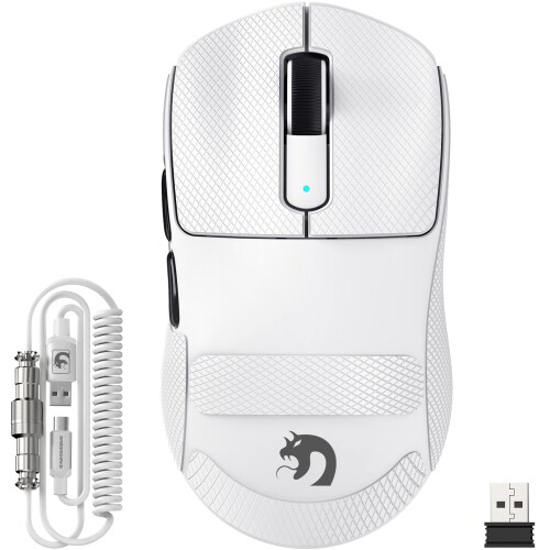 MAMBASNAKE M3 ゲーミングマウス 超軽さ 無線電話 二十日鼠 無線電話2.4 G/Bluetooth/有線Type-C 一風変わった PAW3395PRO 検出器 目覚ましい社会階級の正確性 40000DPI DIY 持ちはこぶに助けになる FSWQエンコーダー 億回生存期間ス