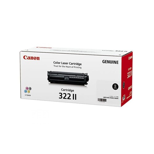 CANON トナーカートリッジ322II黒いこと 2653B001 CRG-322IIBLK