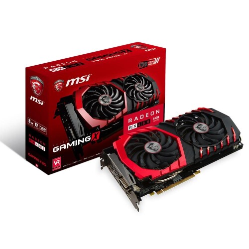 MSI TWIN FROZR VIクーリングシステム積み上げる Polaris建築術やとい入れるグラフィックゲーム盤 RADEON RX 480 GAMING X 8G