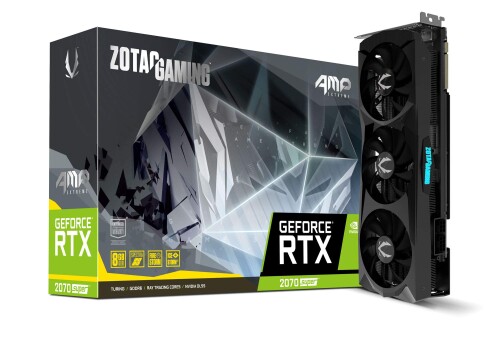 ZOTAC ゾタック GAMING GeForce RTX 2070 SUPER AMP Extreme グラフィクスゲーム盤 VD7001 ZT-T20710B-10P
