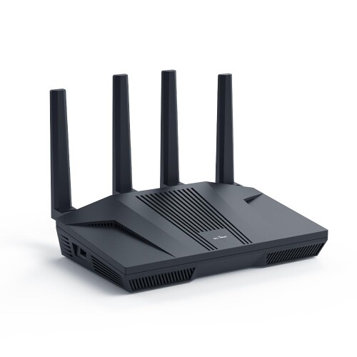 GL.iNet GL-MT6000(Flint 2) WiFi ルーター VPN WiFi6 無線LANルーター AX6000 2 x 2.5Gマルチギグポート+4 x 1G LANポート ペアレンタルコントロール OpenVpn WireGuard クアッドコア デュアルバンド WPA3 技術サポ