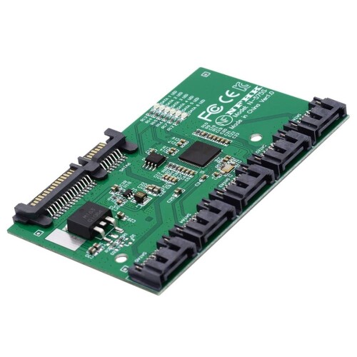 Chenyang SATA 3.0スプリッター - 1~5界面アダプタ、HUB変換器、PMマルチペンチ、ポートセレクターJMB575。