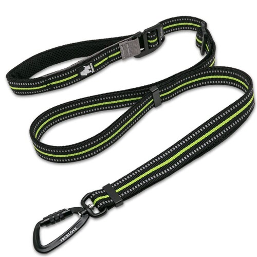 cocomall 犬 犬用 １本で色々使える多役立つこと先んじる 自然調整できる 小型、中型、大型犬用 読み合わせる用 ロング先んじる 愛玩動物機材 3M照りかえす原材料 ナイロン製 通気性 自然調整能力のある メッシュ愛玩動物 (ネオン・イエ ハーネスリード-首輪・胴輪・リード