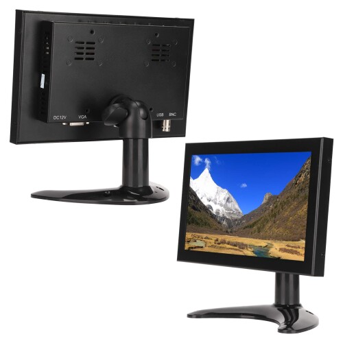 8インチHDディスプレイ 1280x720 IPS画面 ミニ複数インストールモードモニター 壁掛け デスクトップおよび組み込みインストール(US)