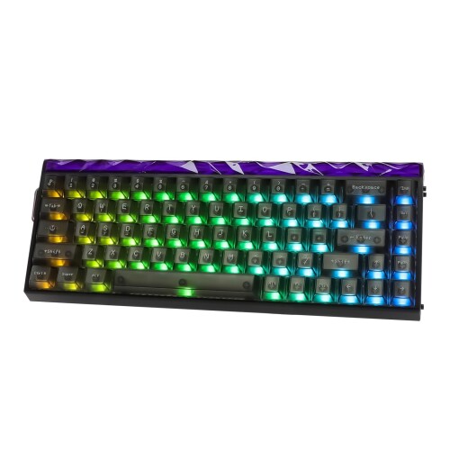 AULA Hero 68 HE 有線 ゲーミングキーボード 60%鍵盤 大広間成り行き磁気取り替えっこ積み上げる 変数機能尖んがり 弾丸道路銃の引き金相応う 8KHzポーリング 0.125ms低引き延ばし 傍え透光PBT足がかり旗がしら RGBうしろ側