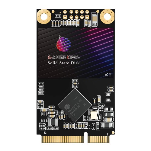 Gamerking Msata SSD 128GB SATA III 内蔵型 Solid State Drive万覚え帳/マイコン/当て嵌める ソリッドステート運転 (128GB, Msata)