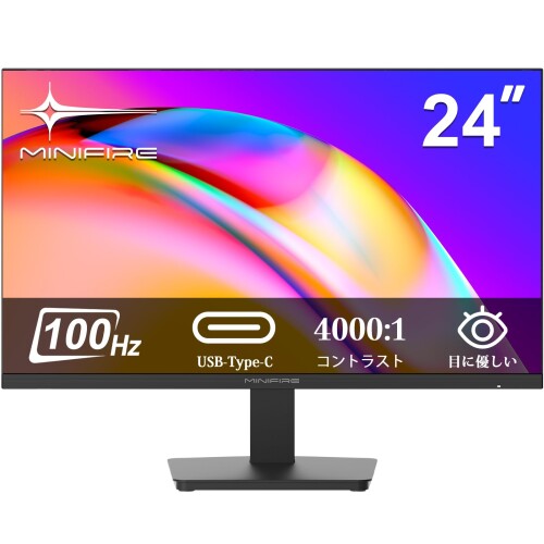 楽天市場】【送料無料】Minifire モニター 24インチ IPS