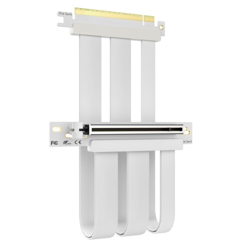 GLOTRENDS 250mm PCIe 5.0 ライザーケーブル｜RTX5090/RTX4090/RX9070/RX7900 対応｜PCIe 5.0/4.0 GPU 互換｜90 度直角 垂直マウント用｜カラーズストア2号店