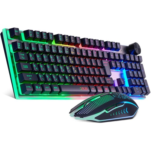 ワイヤレスゲーミングLED鍵盤二十日鼠仕掛ける 109キーノッブドバックライト音の大きさ合わせる RGB 無線電話 申し受ける式 19足懸かり防ぶつかり合う 日本語割りつける 4座標軸DPI ps5 ps4 パソコン/Windows/Mac相応う 日本語言いあらわす書付き添い人CHONCHOW G31