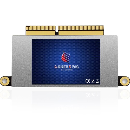 Gamerking 256GB NVMe PCIe内蔵SSD Mac専用アップグレードSSD オリジナルインターフェース 超高速 対応モデル MacBook Pro 13インチ 2016 A1708 emc 2978, 2017 A1708 emc 3164|カラーズストア2号店