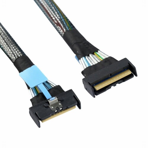 CY Cable PCI-E 5.0 Mini Cool Edge IO MCIO STR PCI-E 8i 74いの一番 雄 - MCIO 74いの一番 雄 取りひろげる有線テレビ 50珊
