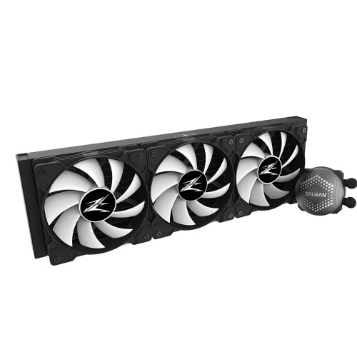 ZALMAN ALPHA 36 Black 簡易水冷CPUクーラー ARGB搭載 HS1428｜カラーズストア2号店